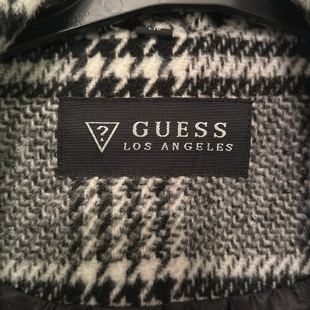 GUESS Houndstooth Coat ❗️Final Price❗️❗️❗️❗️ - Picture 2 of 11